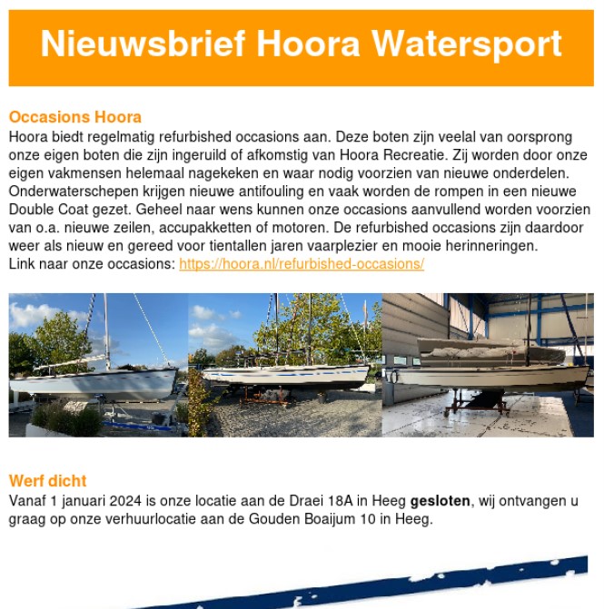 Hoora newsletter November 2023