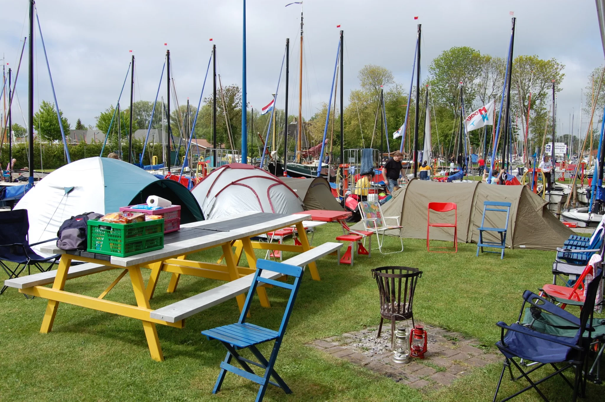 Jachthaven Hoora tent