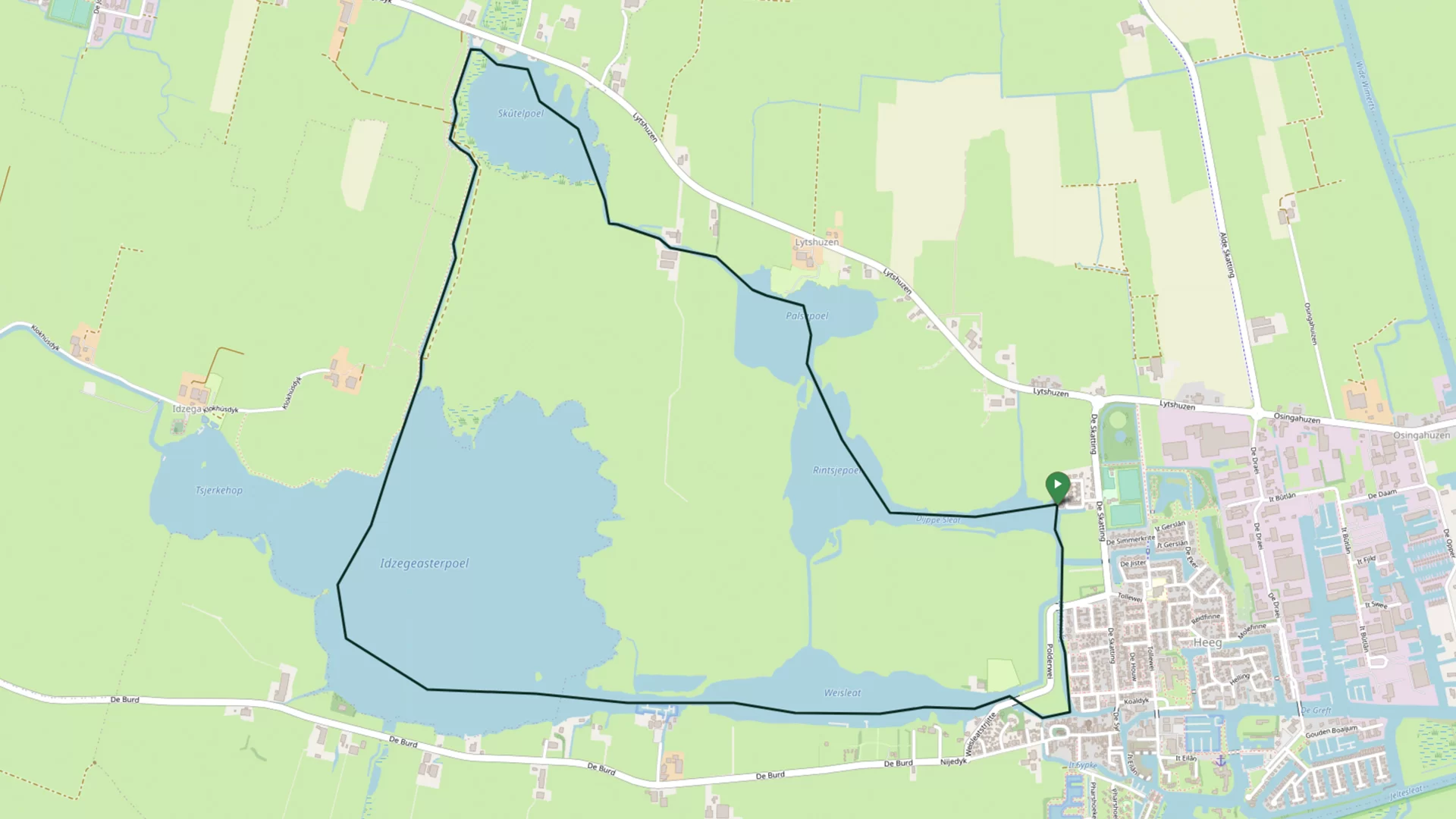 sup route at heeg